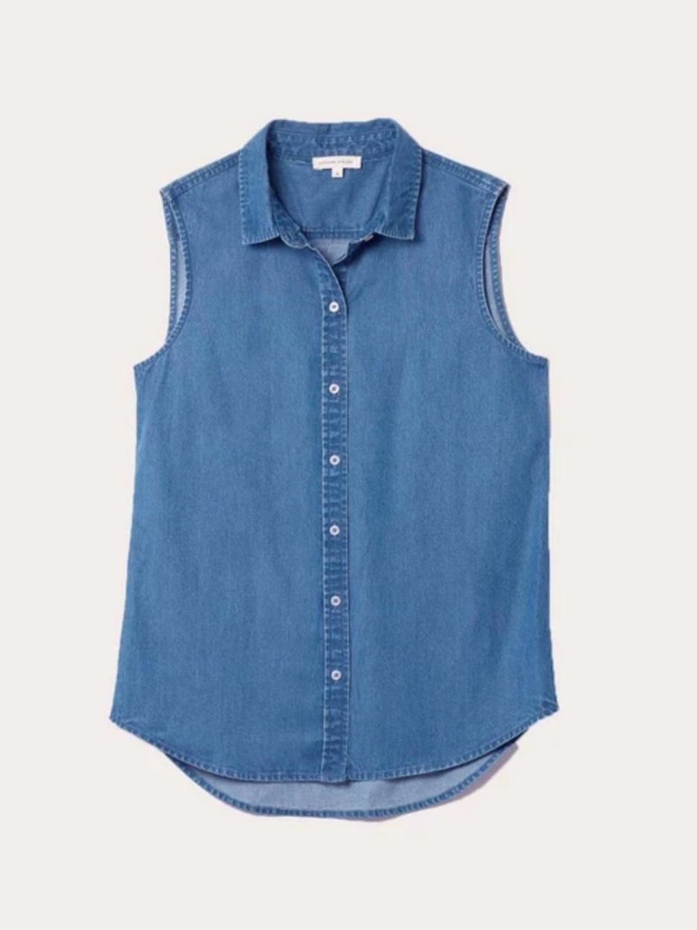 Like New Beaufort & Blake Sleeveless Jean Button up Size M